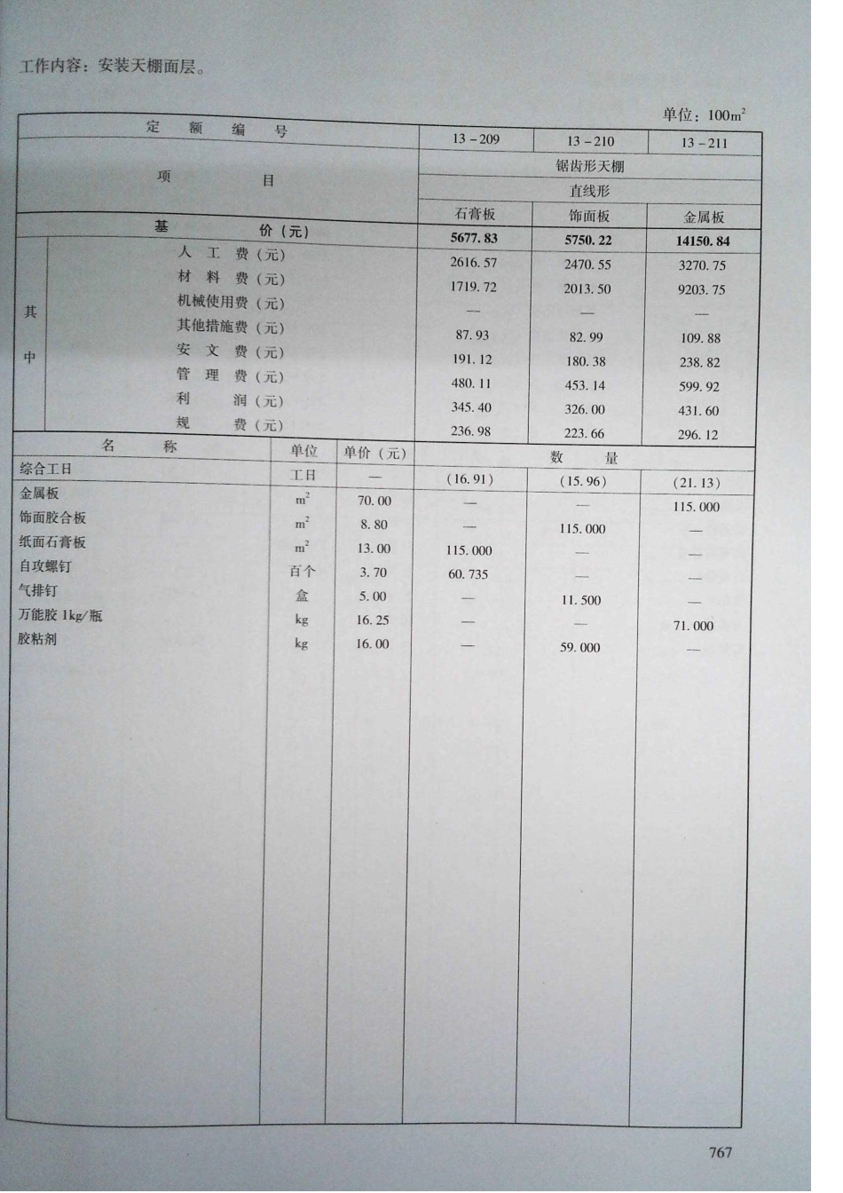 定额2016河南省房屋建筑与装饰工程预算定额2016（下册）_181-200.pdf_第3页