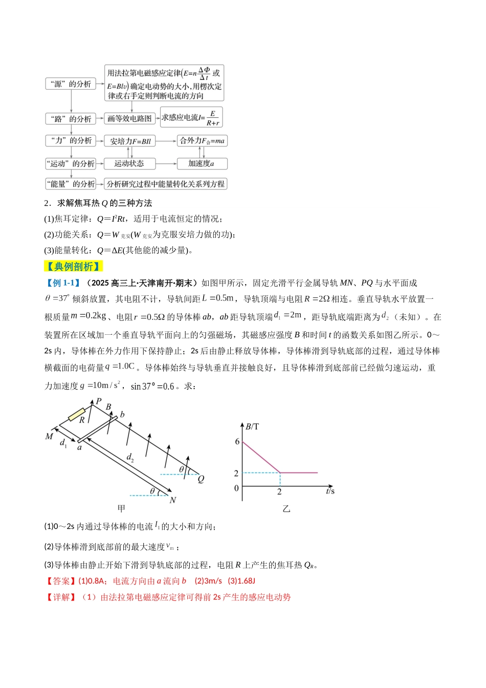 2025年高考物理二轮热点题型归纳与变式演练（新高考通用）-专题18  电磁感应综合题（解析版）.docx_第2页