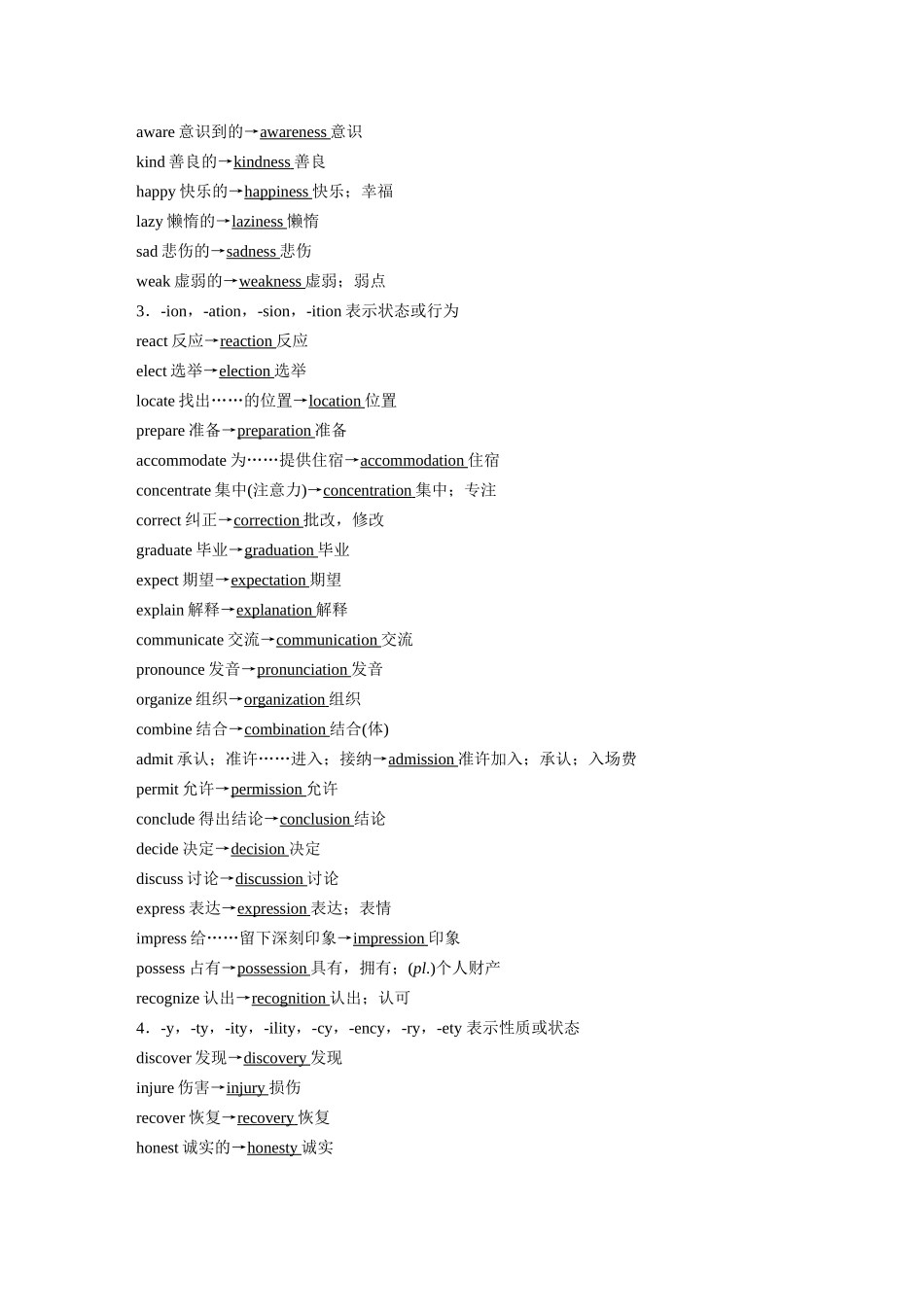 2025年高考英语大二轮-第三部分　必背三——语法填空变形词汇.docx_第3页