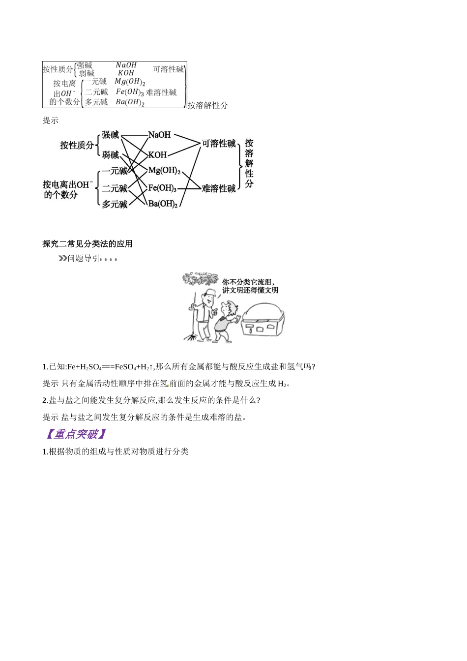 初升高化学衔接精品专题-专题06 简单分类法及其应用（原卷版）.doc_第3页