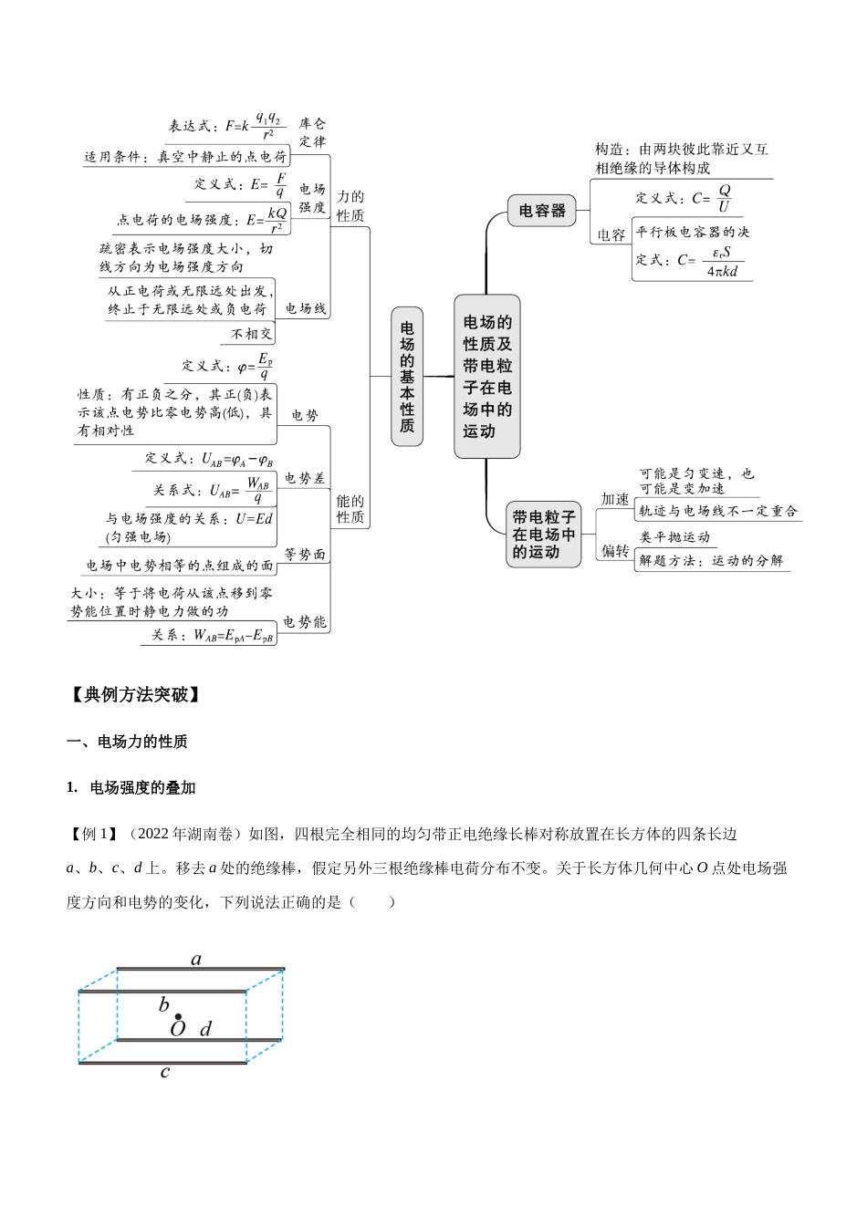高考物理二轮复习讲练测 （全国通用）-专题07 电场 带电粒子在电场中的运动（精讲）.docx_第2页
