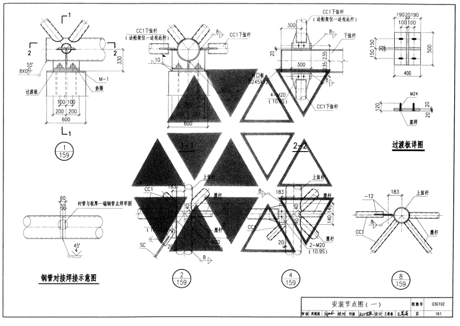 03G102 钢结构设计制图深度和表示方法_161-200.pdf_第3页