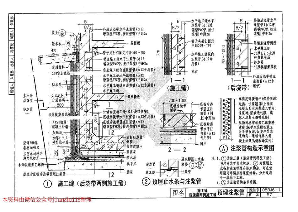 08BJ6-1 地下工程防水 (华北建筑标准图集)_61-80.pdf_第3页