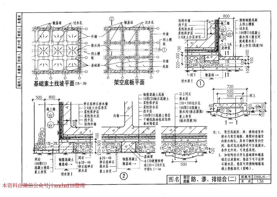 08BJ6-1 地下工程防水 (华北建筑标准图集)_141-160.pdf_第2页