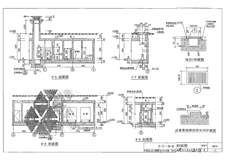 08FJ04 防空地下室固定柴油电站 只有模糊版_13-24.pdf_第1页