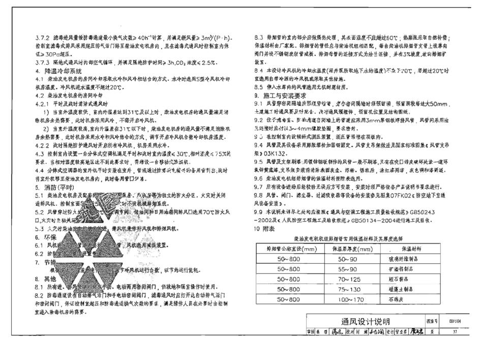08FJ04 防空地下室固定柴油电站 只有模糊版_37-48.pdf_第1页