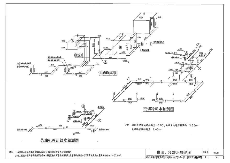 08FJ04 防空地下室固定柴油电站 只有模糊版_49-60.pdf_第2页