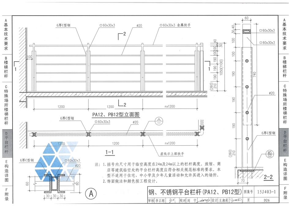 15J403-1 楼梯 栏杆 栏板(一)_139-161.pdf_第1页