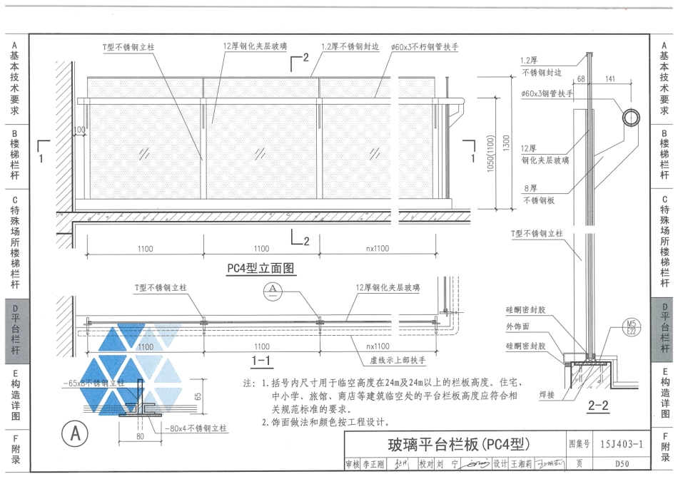 15J403-1 楼梯 栏杆 栏板(一)_162-184.pdf_第2页
