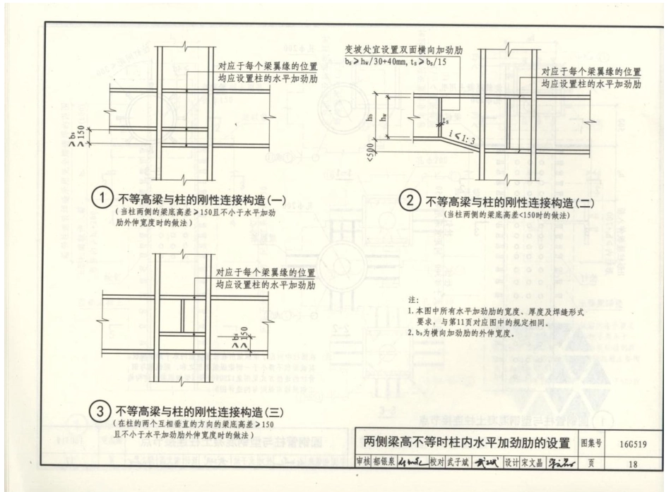 16G519 多高层民用建筑钢结构节点构造详图_23-44.pdf_第1页