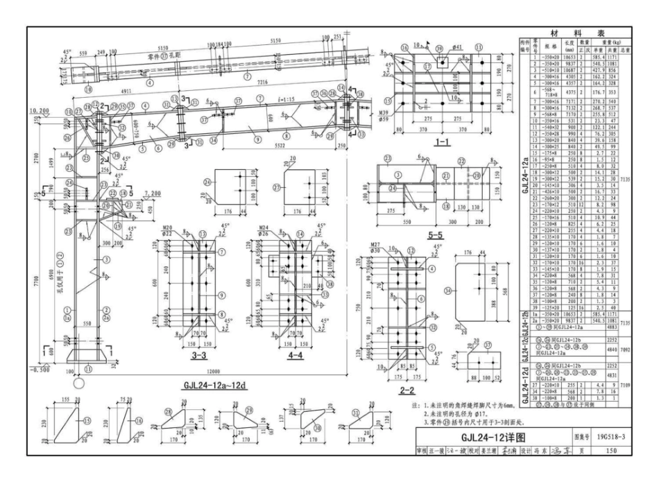 19G518-3_门式刚架轻型房屋_钢结构_有吊车__151-200.pdf_第3页