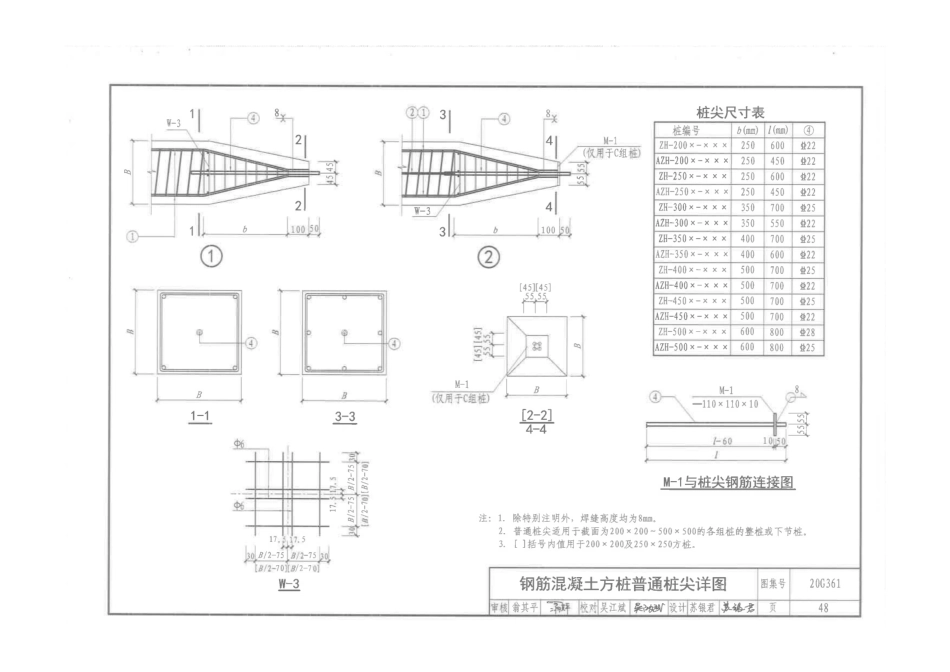 20G361预制混凝土方桩__51-75.pdf_第3页