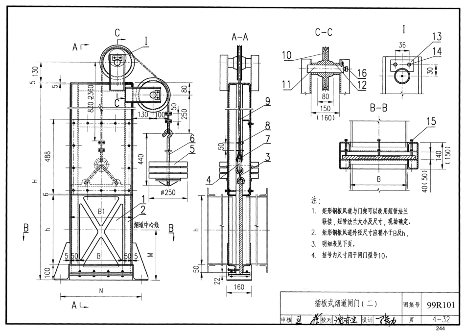 99R101 燃煤锅炉房工程设计施工图集55_241-280.pdf_第3页