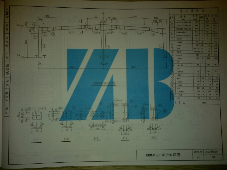 2000浙G26 轻型钢结构厂房门式刚架_91-105.pdf_第3页