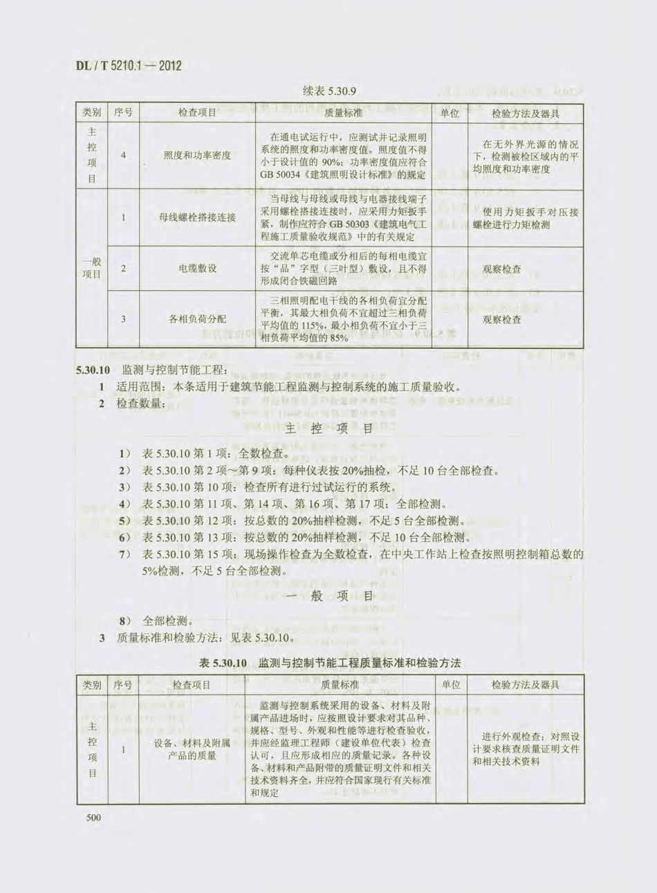 DL_T 5210.1-2012 电力建设施工质量验收及评价规程_511-540.pdf_第3页