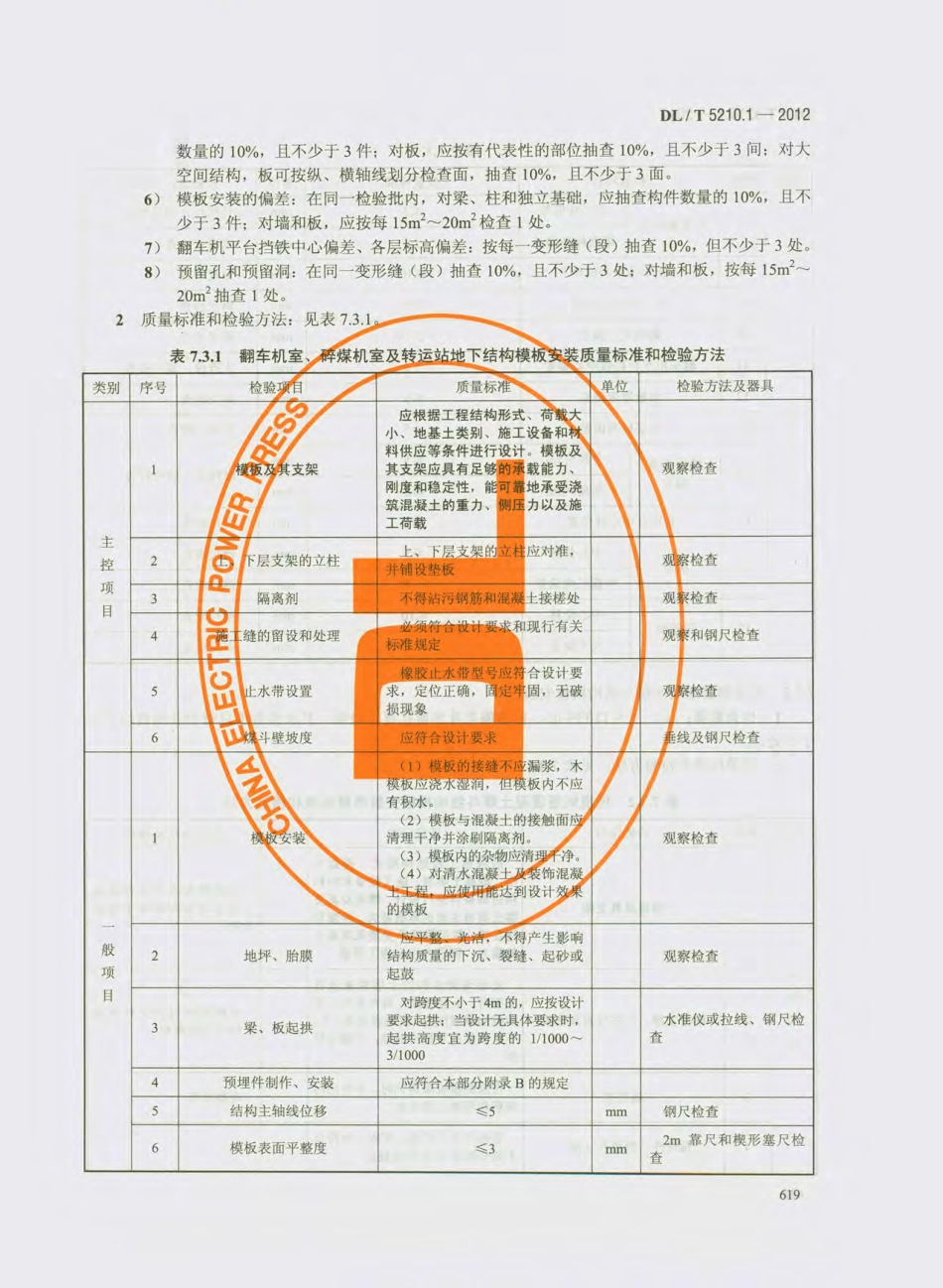DL_T 5210.1-2012 电力建设施工质量验收及评价规程_631-660.pdf_第2页