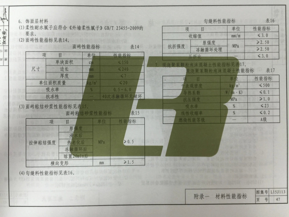 L15J113 外墙外保温构造详图（三）（胶粉聚笨颗粒浆料复合型保温系统）_49-54.pdf_第1页