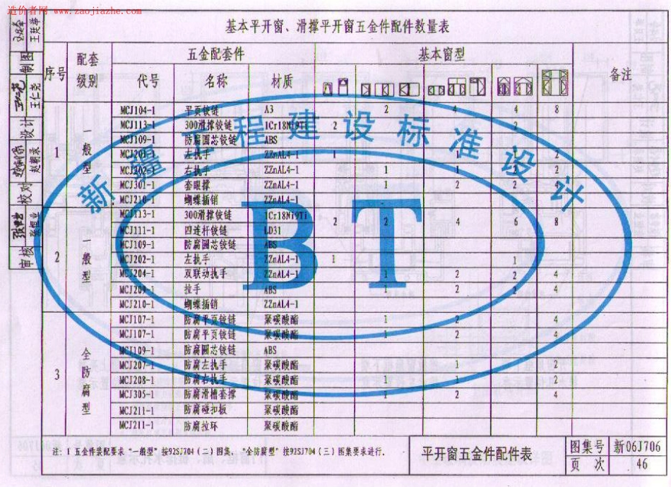 新06J706聚氯乙烯(PVC)塑钢门窗图集_46-60.pdf_第2页