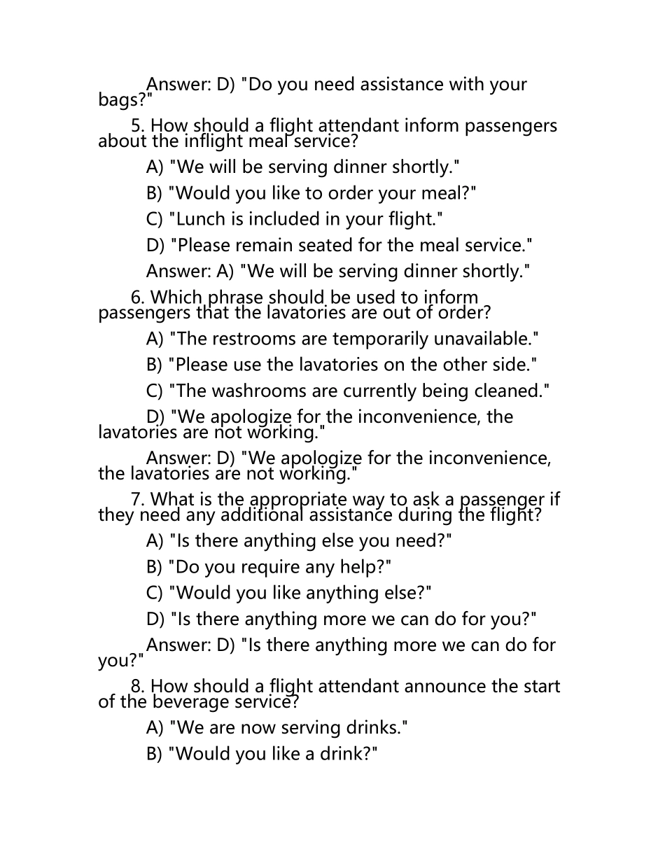 航空乘务英语试题及答案 .docx_第2页