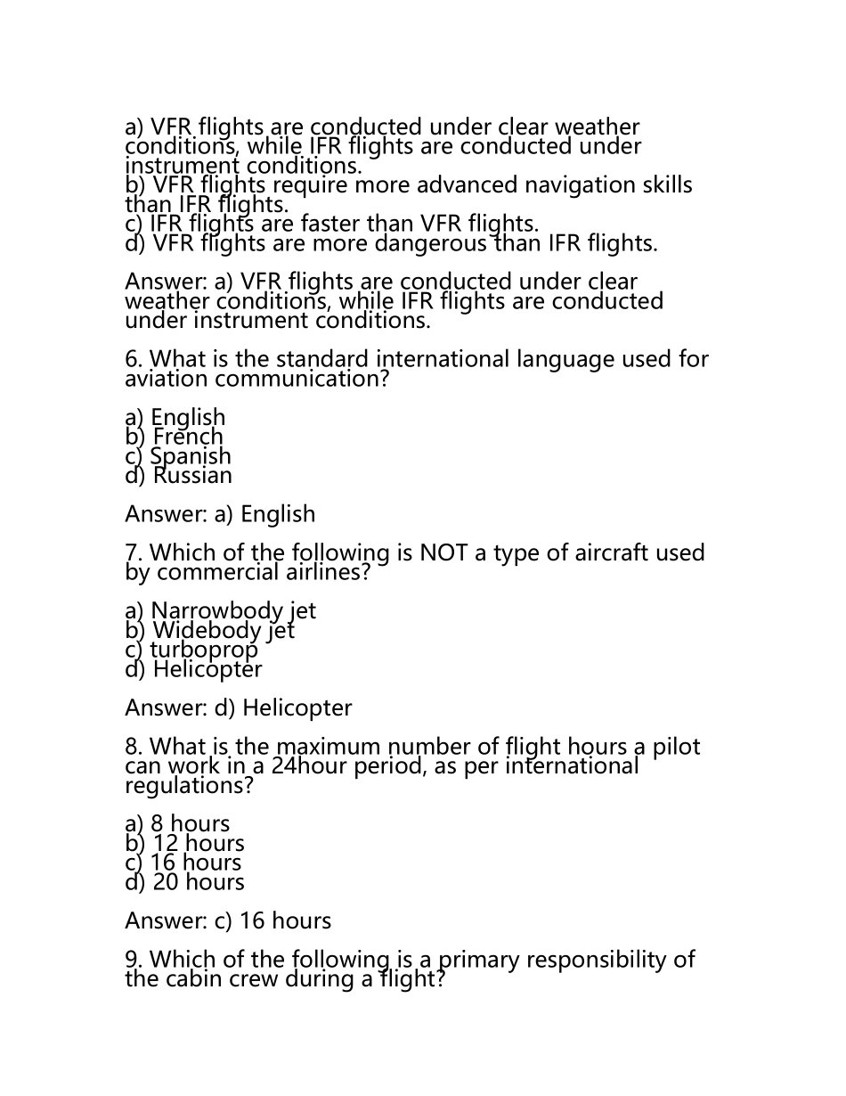 航空招生英语试题及答案(3).docx_第2页