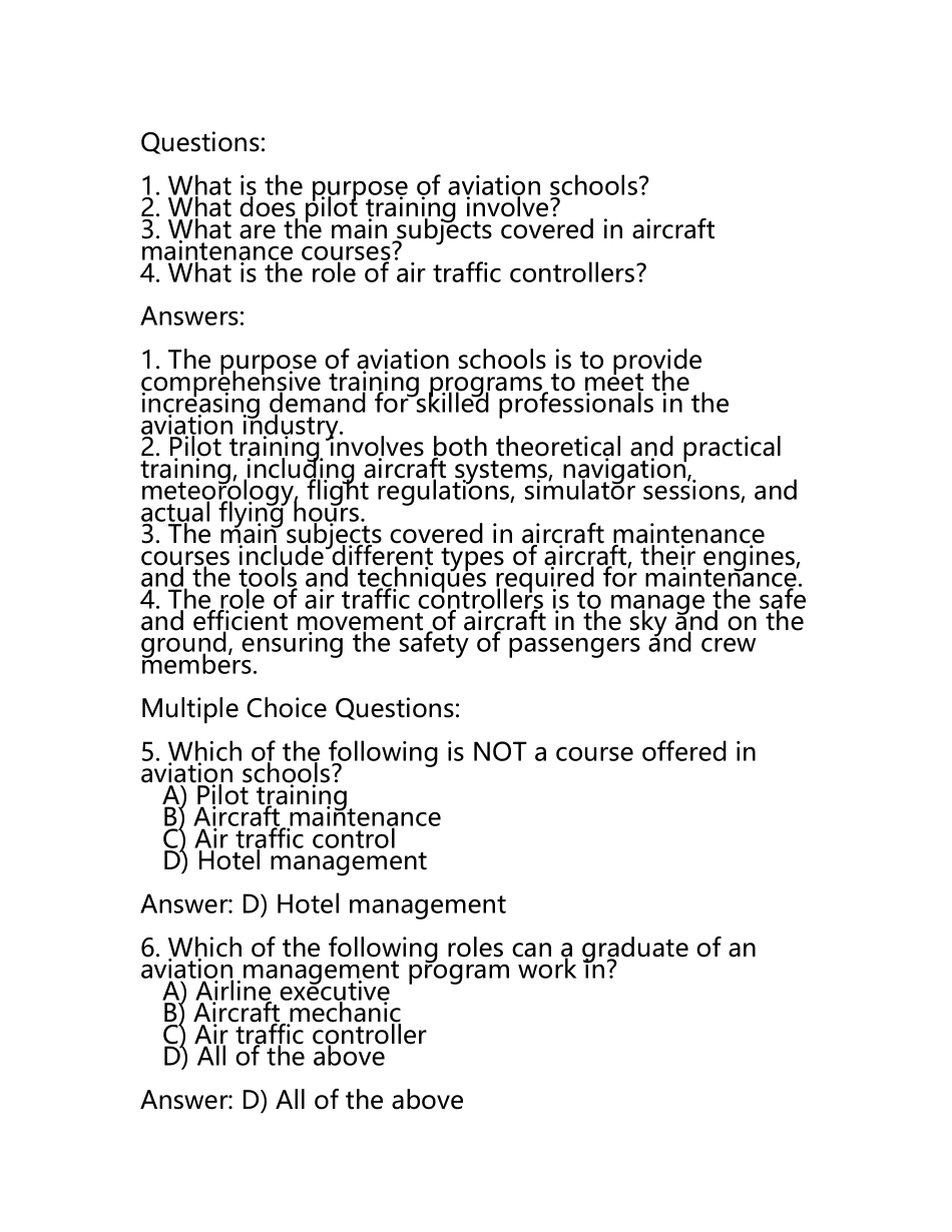 航空招生英语试题及答案(4).docx_第2页