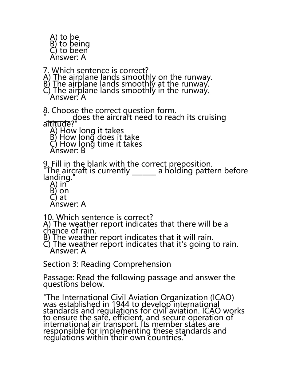 航空招生英语试题及答案(5).docx_第2页