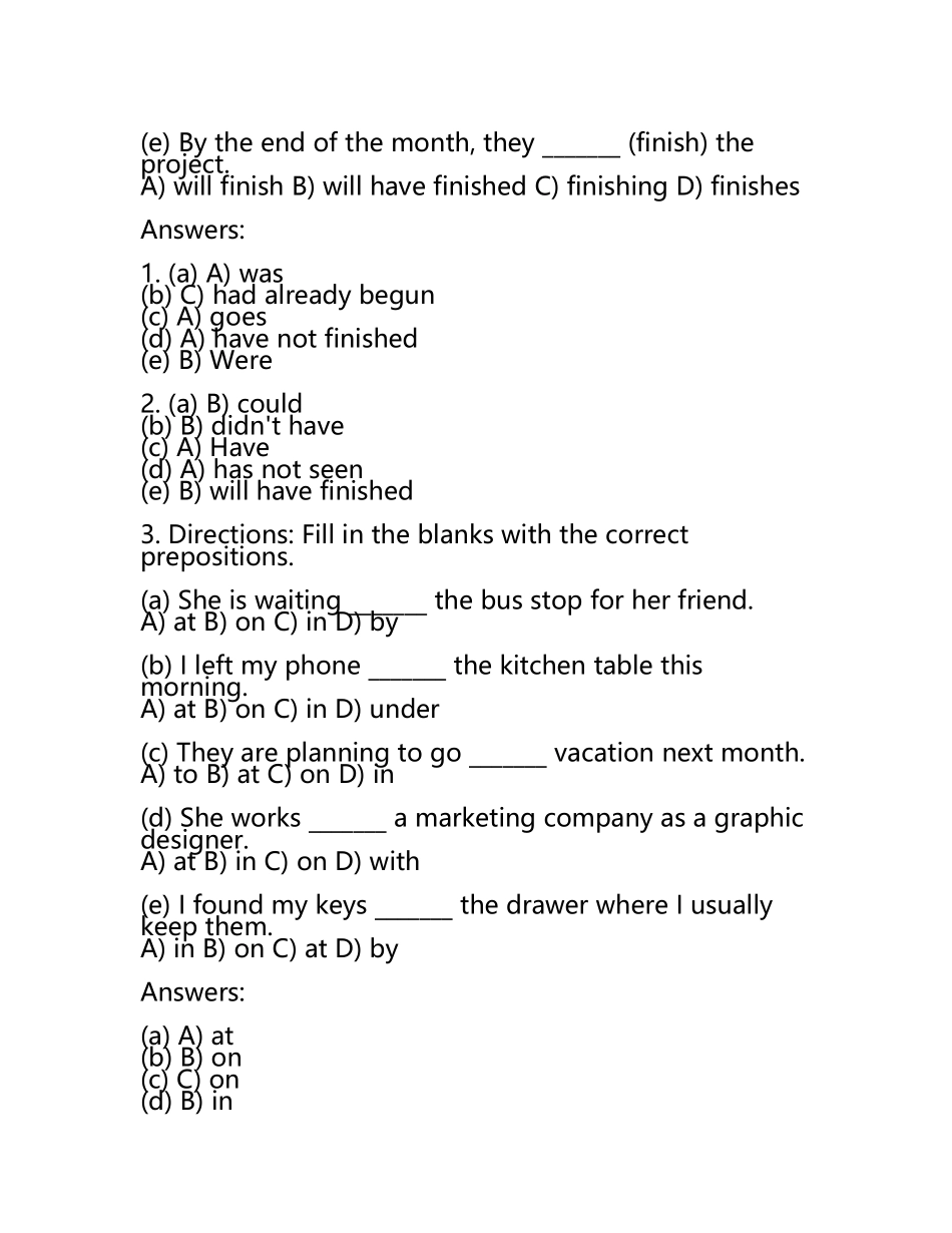 英语词汇语法运用及时态句型检测试卷及答案.docx_第2页