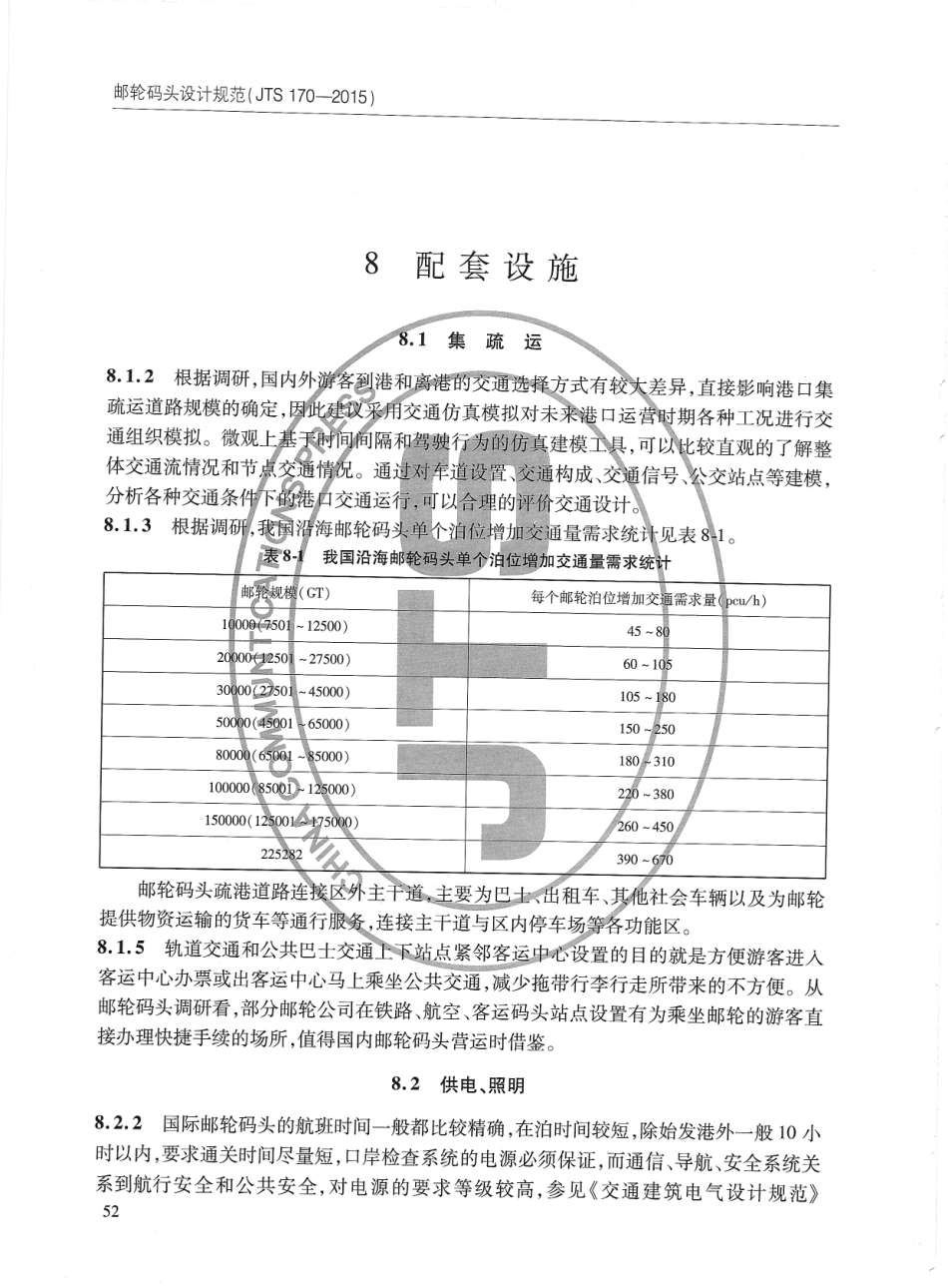 JTS170-2015 邮轮码头设计规范_61-72.pdf_第2页