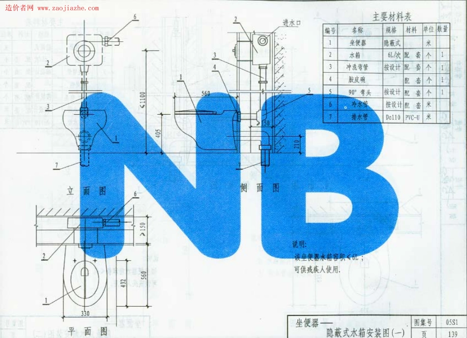 05系列建筑标准设计图集-05S1卫生设备安装工程图集_151-200.pdf_第3页