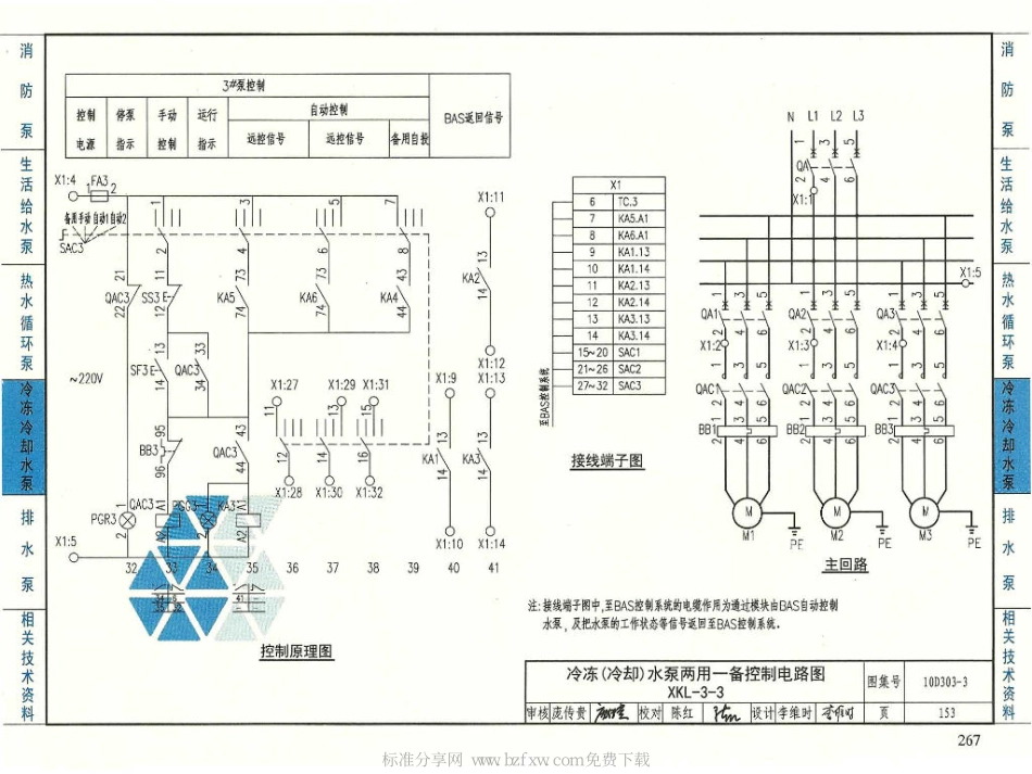 10D303-3常用水泵控制电路图_154-204.pdf_第1页