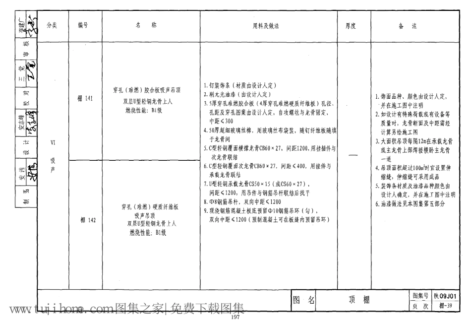 陕09J01 建筑用料及做法 09系列建筑图集_201-249.pdf_第3页