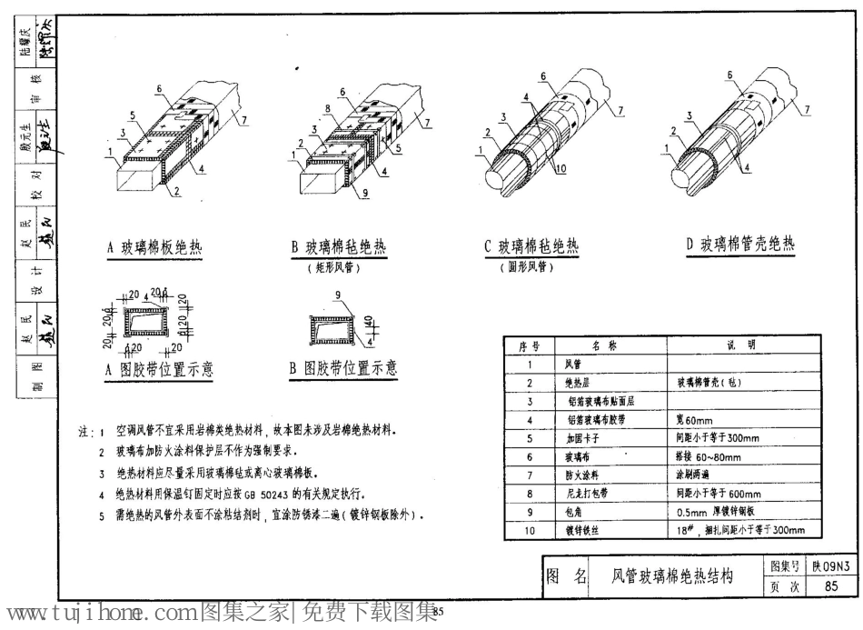陕09N3 管道及设备绝热防腐 09系列暖通图集_81-82.pdf_第1页