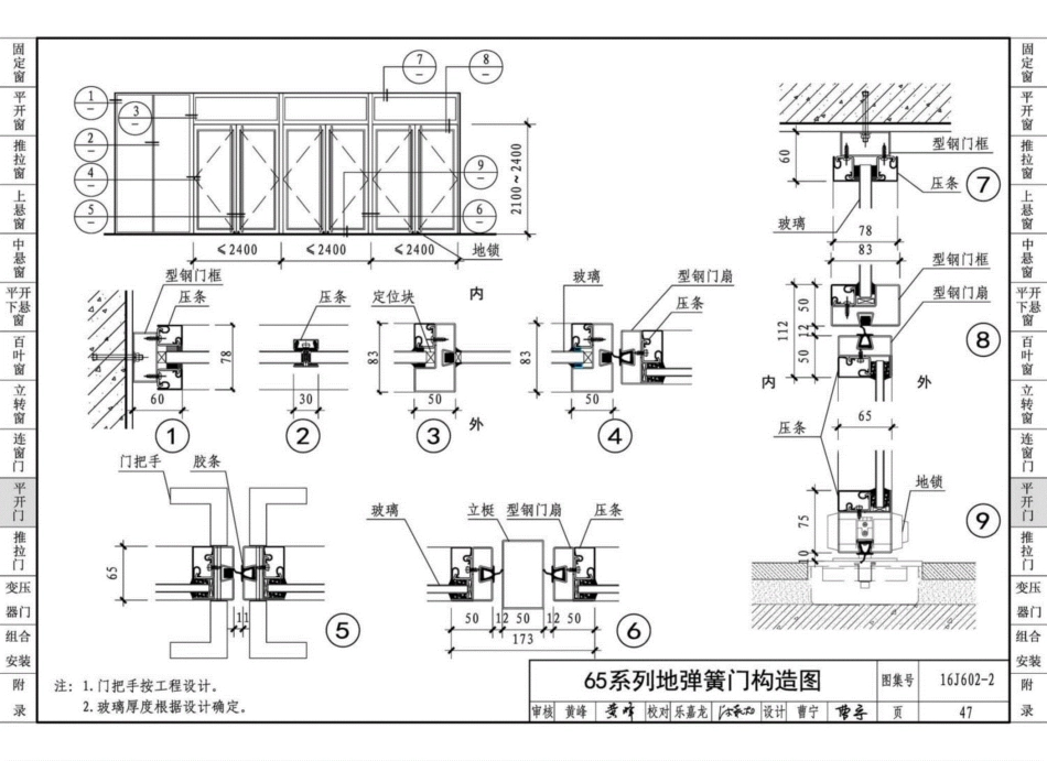 16J602-2彩色涂层钢板门窗_51-75.pdf_第2页