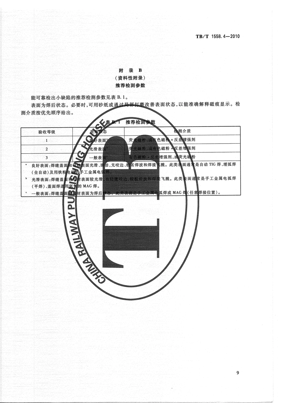 TBT1558-2010 机车车辆焊缝无损检测(第1-5部分)_83-101.pdf_第3页