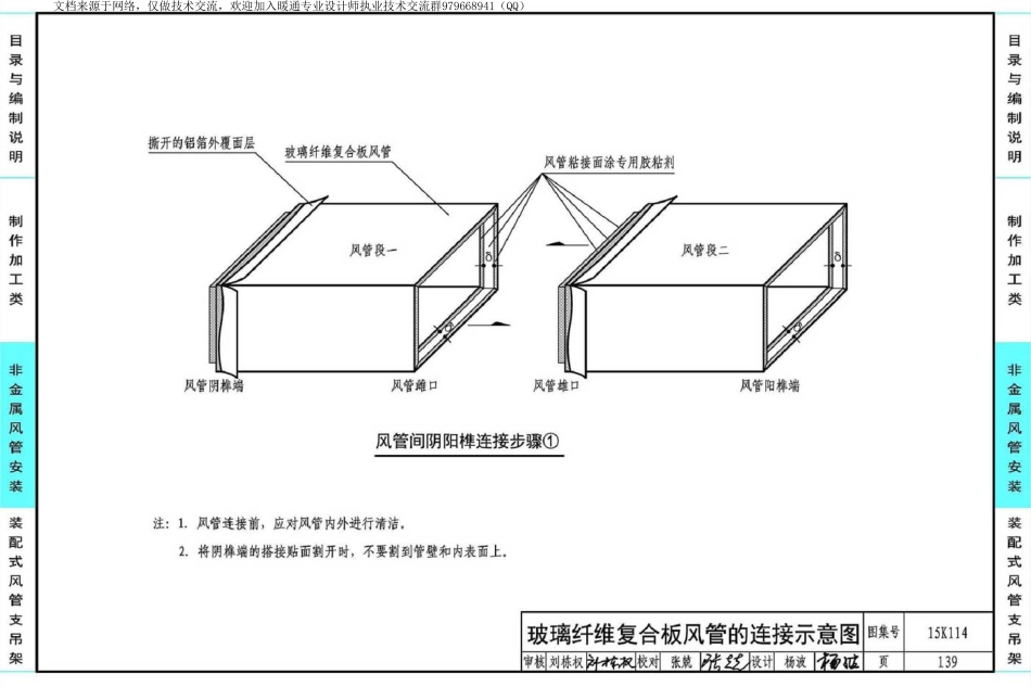 16-非金属风管制作与安装 15K114_141-205.pdf_第3页