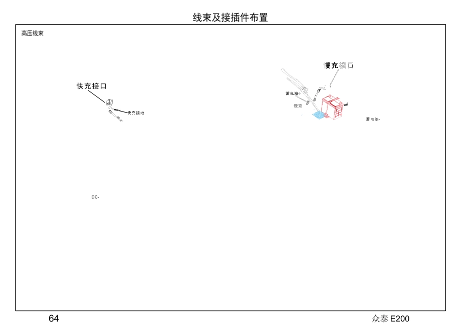 2016年众泰E200电路图+08-线束及接插件布置.pdf_第1页