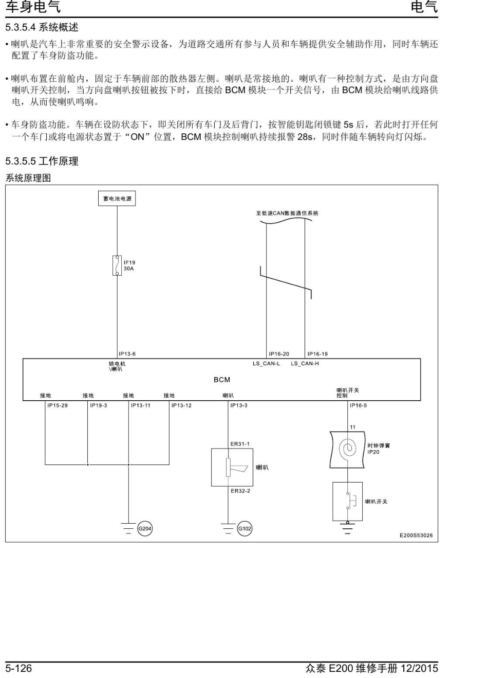 2016年众泰E200维修手册+5.3.5-喇叭.pdf_第2页