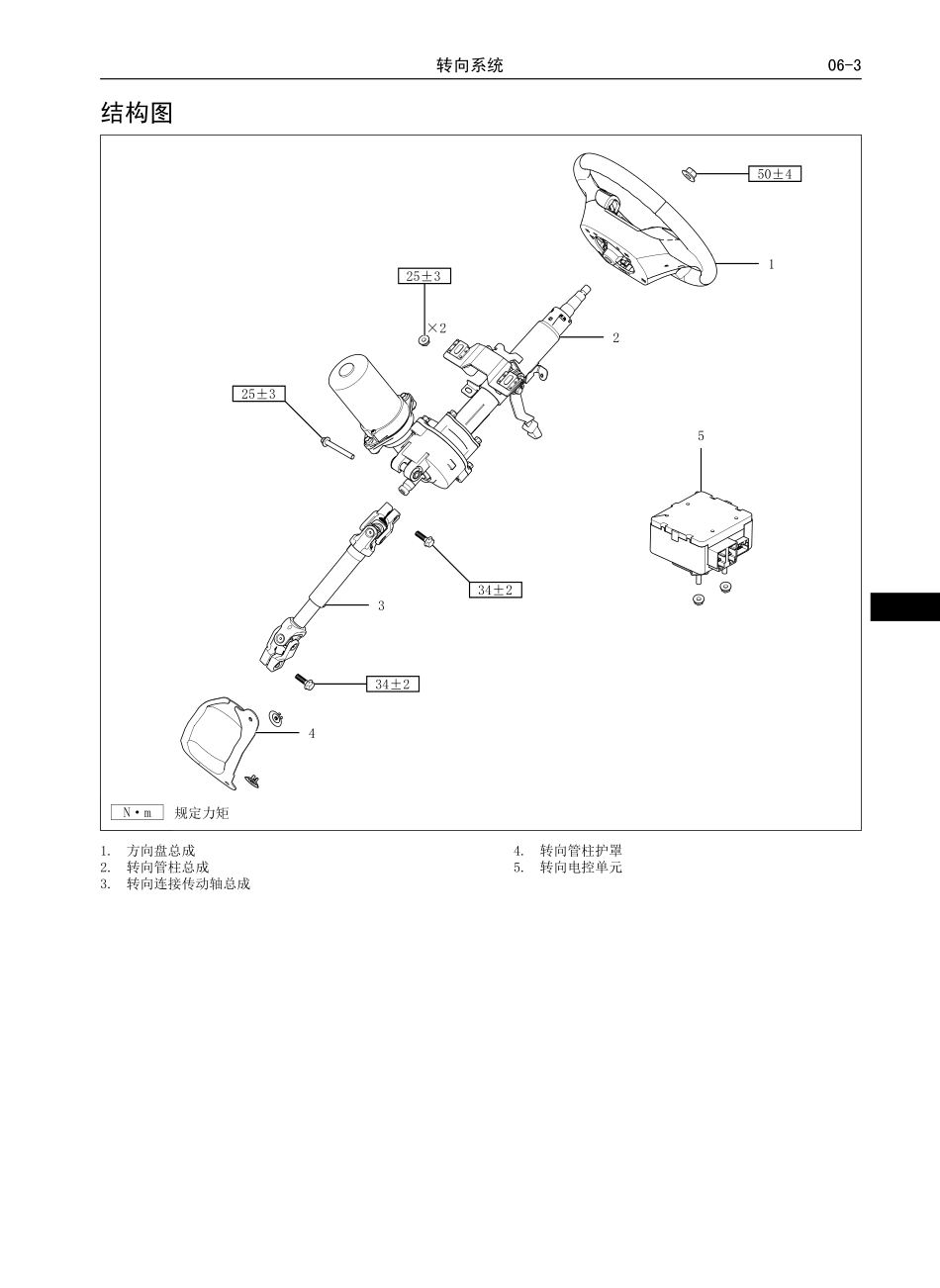 C30EV出租版-维修-转向系统 A06-C30EV.pdf_第3页
