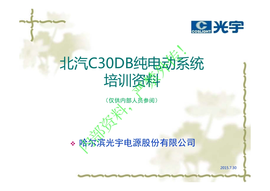 北汽C30DB电池原理与内部构造培训资料150801.pdf_第1页