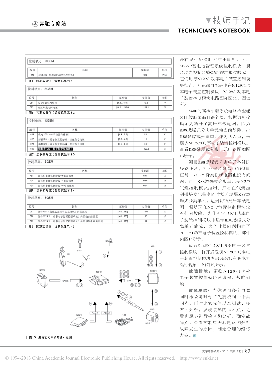 奔驰S400发动机转速有时上不去.pdf_第2页