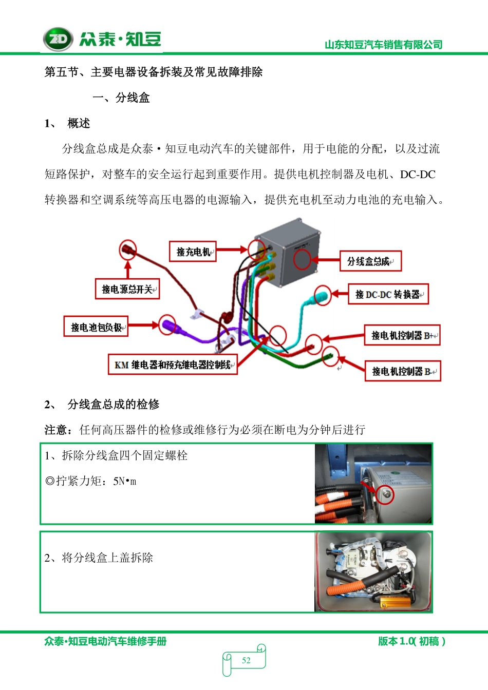 知豆电动汽车维修手册（下）.pdf_第1页