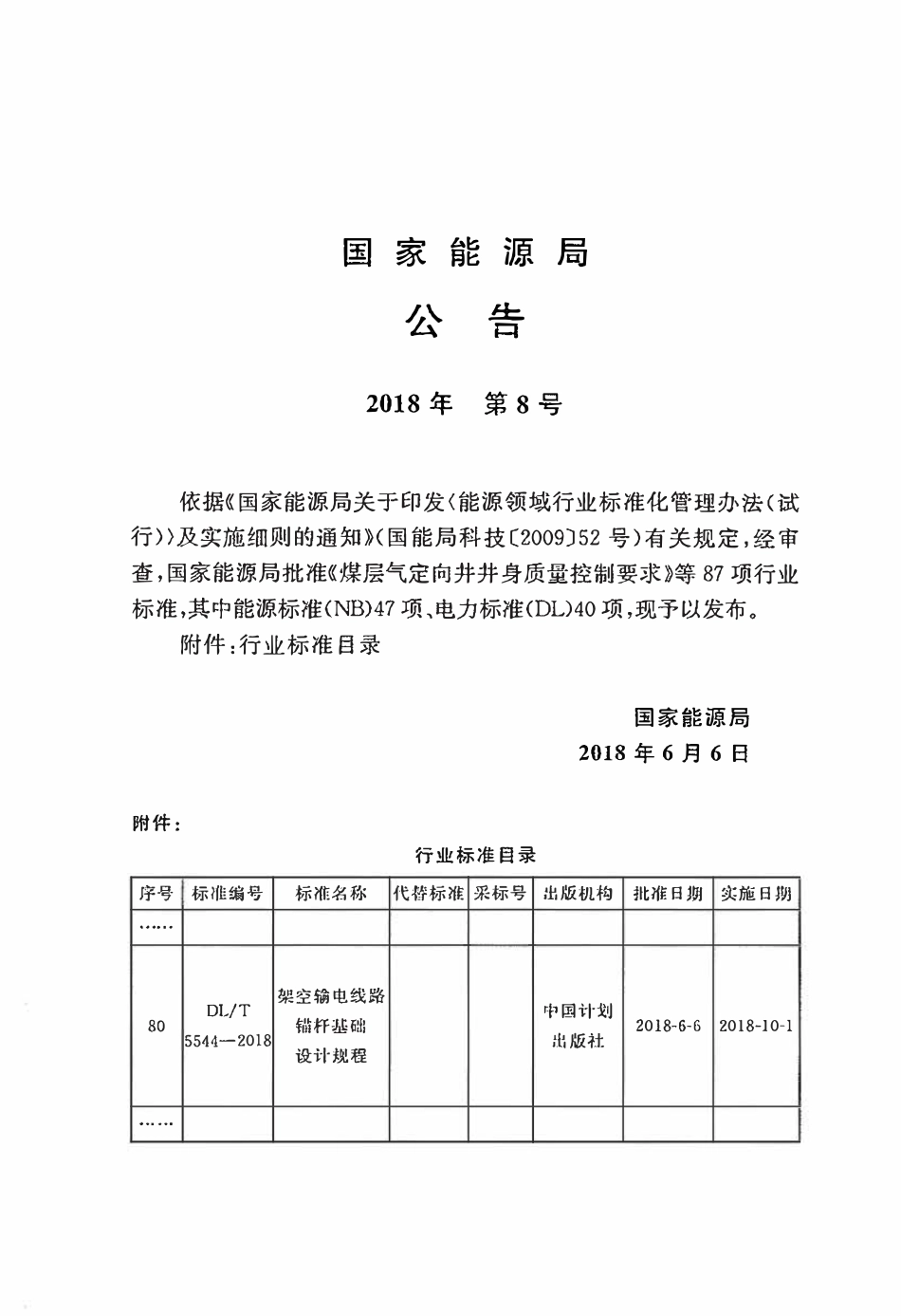 DLT 5544-2018 架空输电线路锚杆基础设计规程.pdf_第3页