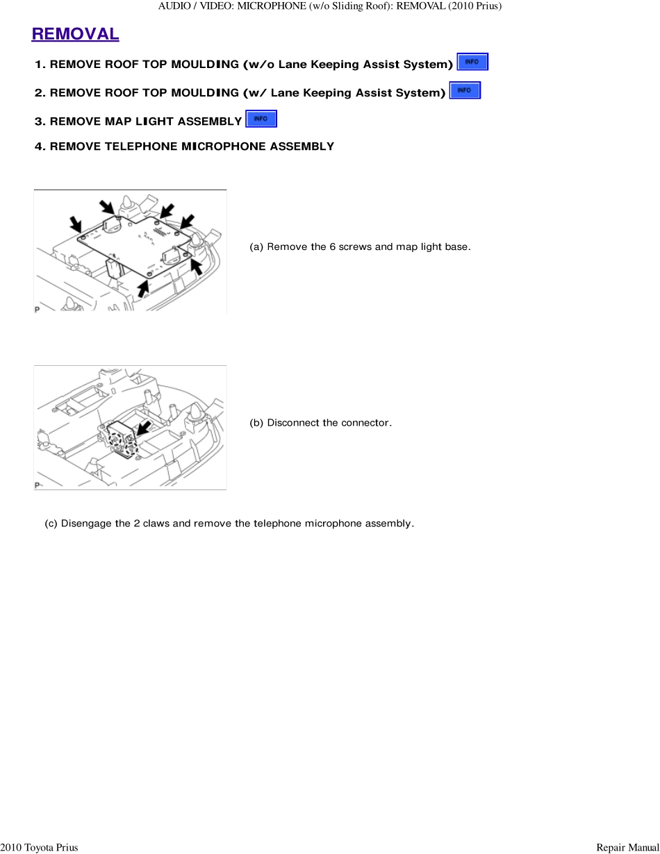 2010 普锐斯Prius ZVW30维修手册 (英文) _201-400.pdf_第1页