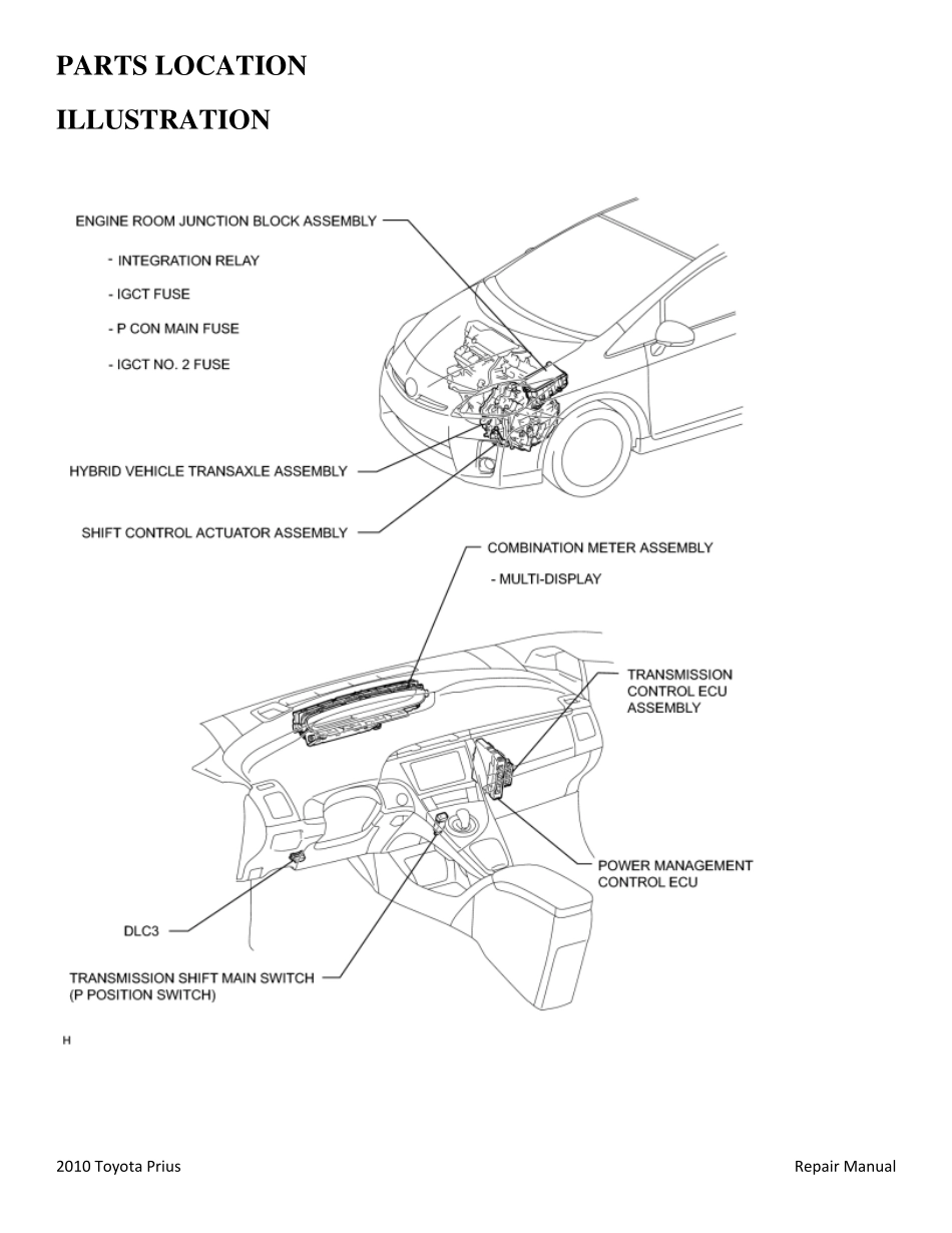 2010 普锐斯Prius ZVW30维修手册 (英文) _1401-1600.pdf_第1页