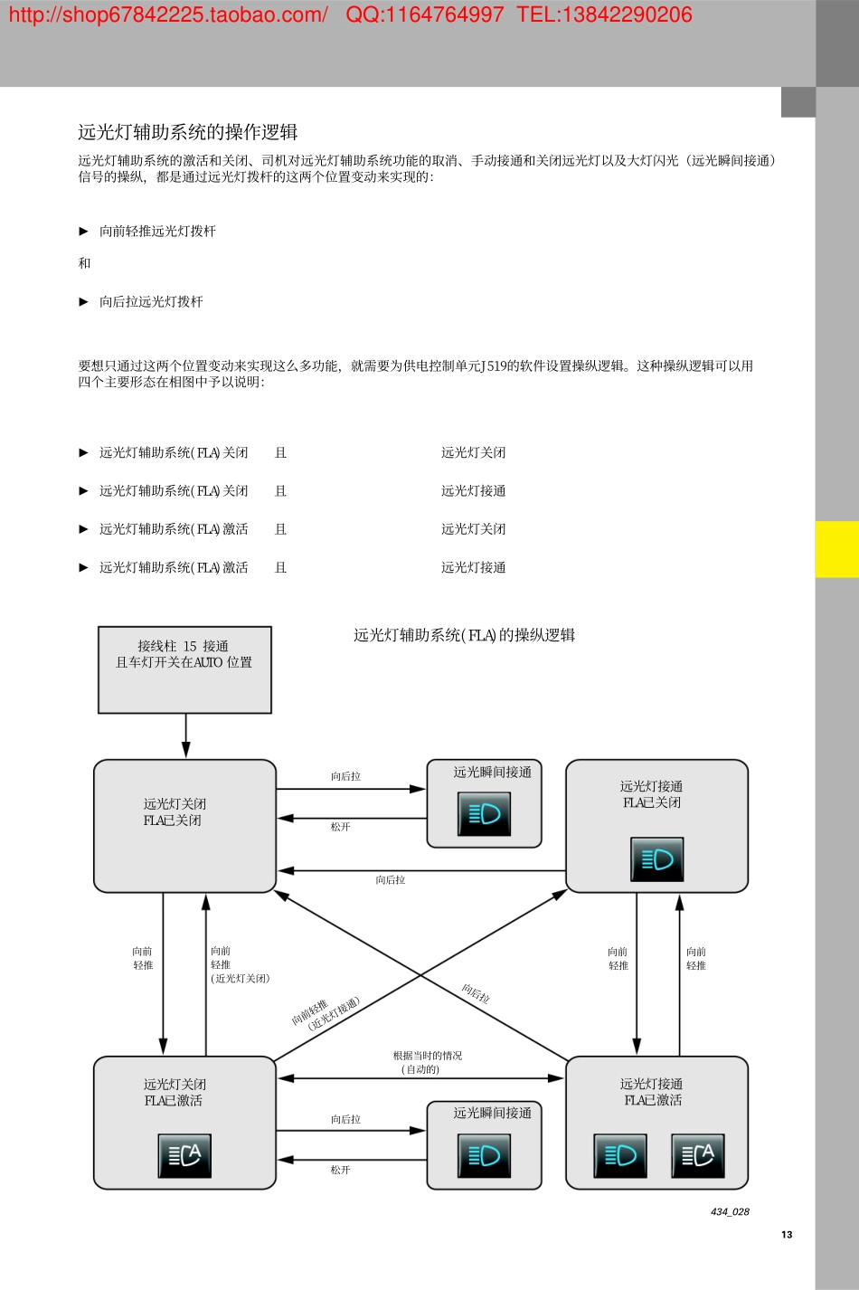 奥迪 Q5远光灯辅助系统_11-20.pdf_第3页