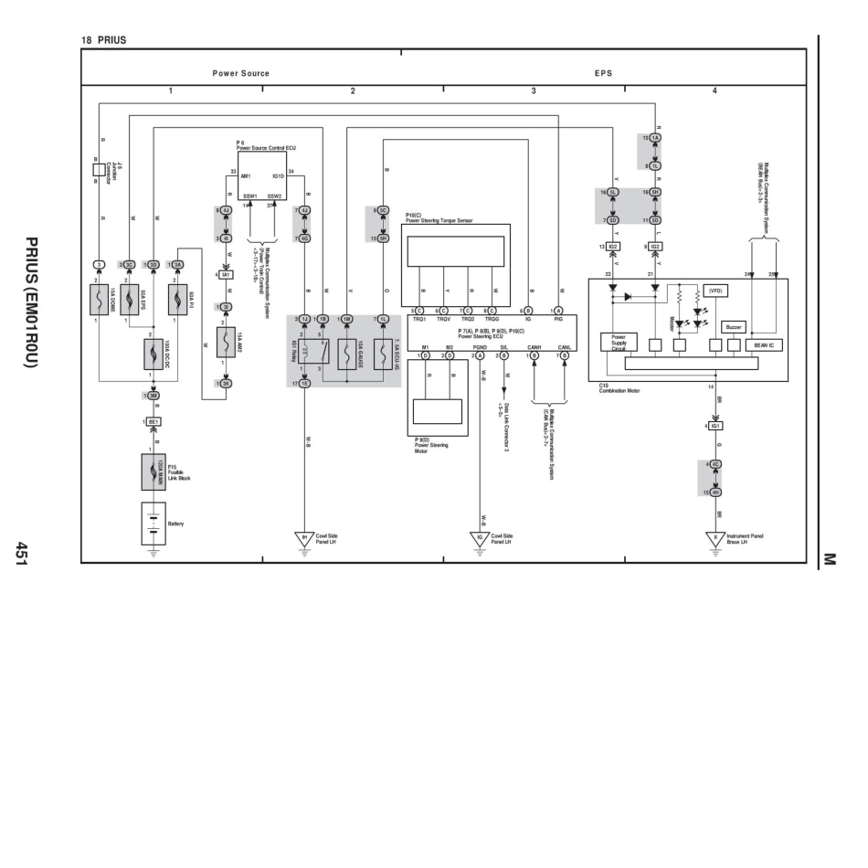 普锐斯丰田混合动力2006款英文_451-467.pdf_第1页