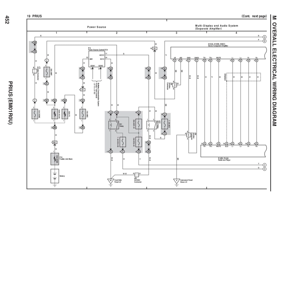 普锐斯丰田混合动力2006款英文_451-467.pdf_第2页
