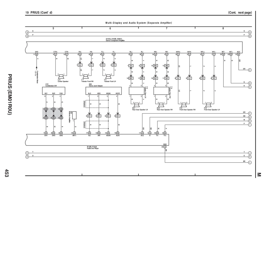 普锐斯丰田混合动力2006款英文_451-467.pdf_第3页