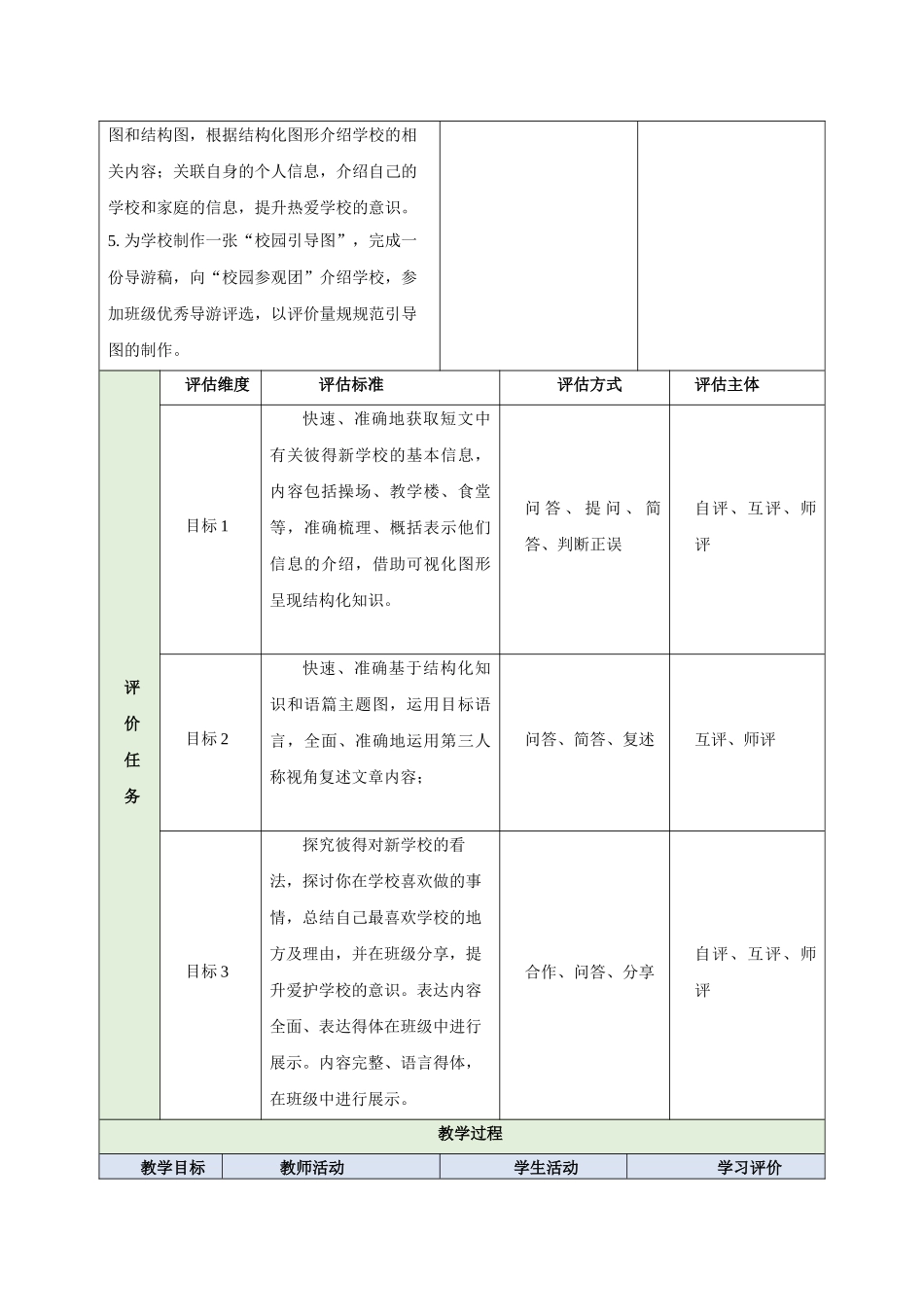 25秋新人教版七年级英语上册Unit 3 My School Section B What fun things do you do at school 1a-1d教案.docx_第3页