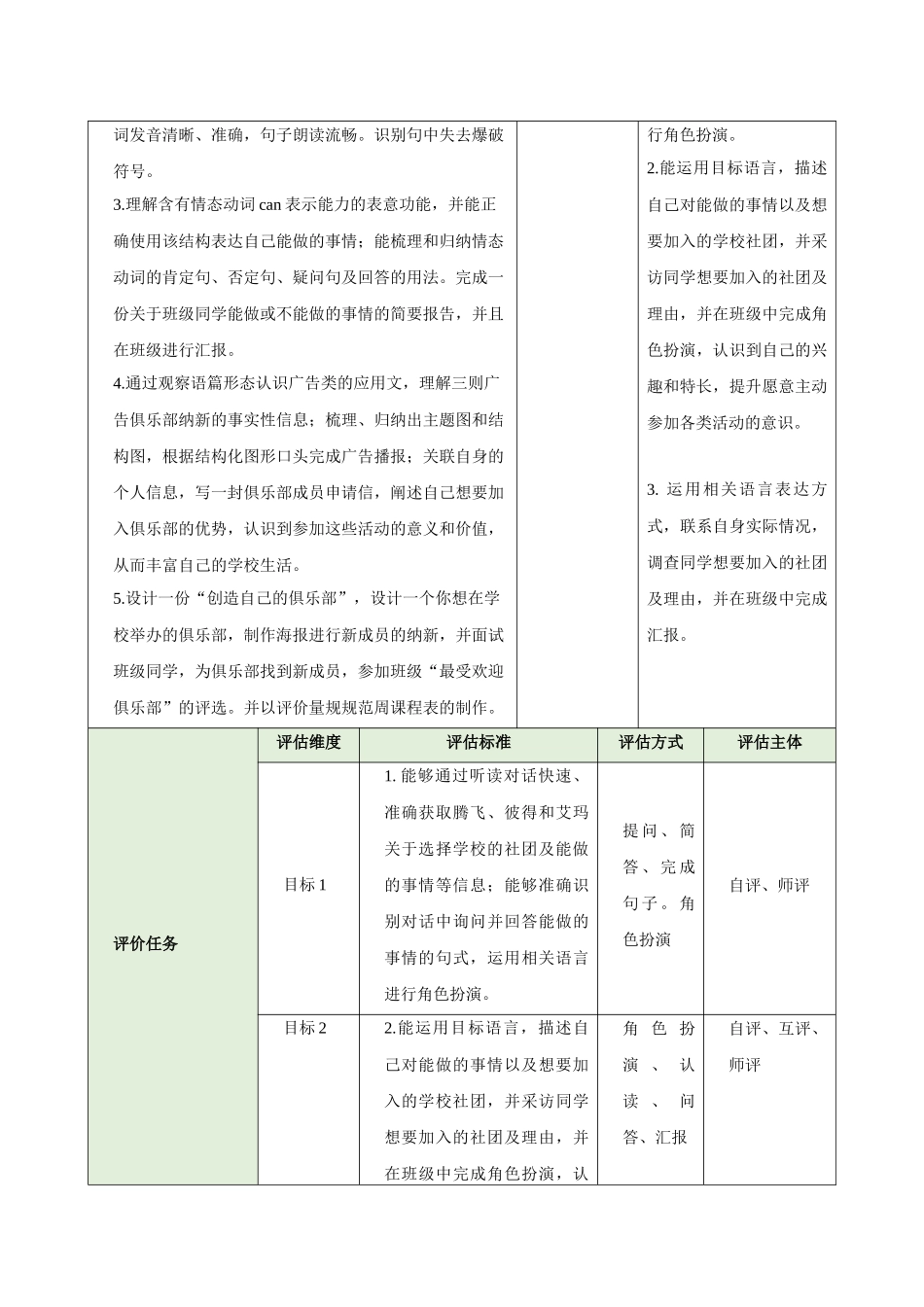 25秋新人教版七年级英语上册Unit 5 Fun Clubs Section A How do you choose a school club 2a-2e教案.docx_第3页